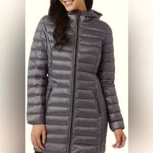 Aventure Ladies' Lightweight Down Jacket Gray Rosin - Medium